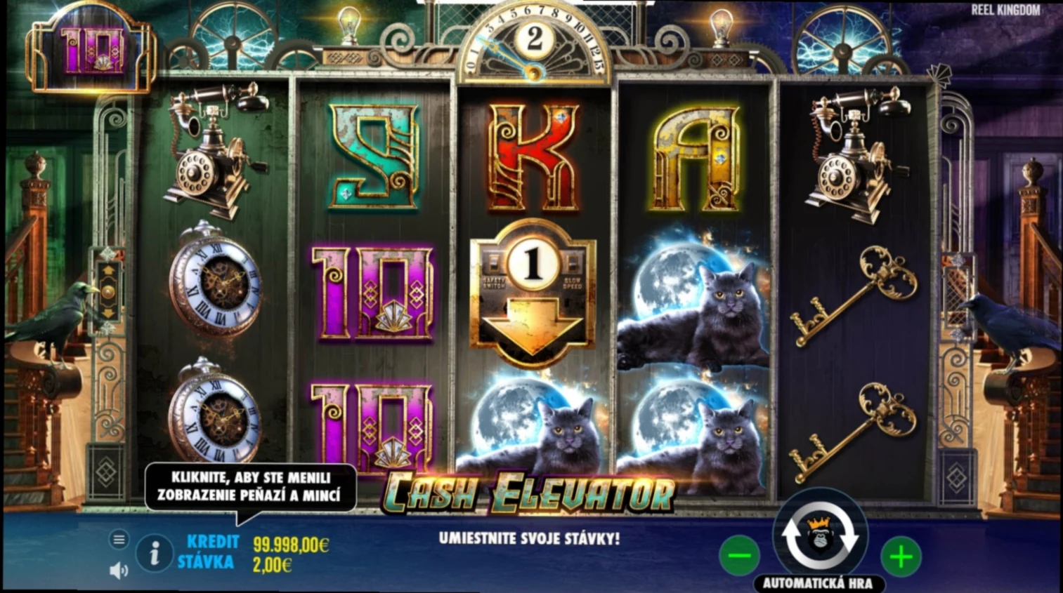 Cash Elevator von Hacksaw Gaming